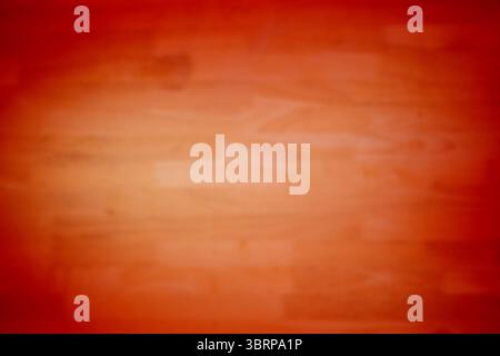 Wooden plank surface is showcasing soft red gradient vignette in flat design illustration Stock Photo