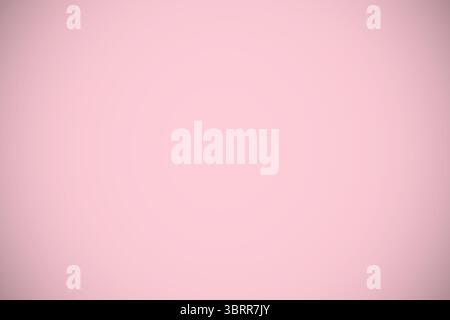 Flat design pastel pink background is showcasing soft circular gradient vignette effect Stock Photo