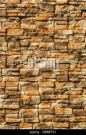 Marble stone tiled wall surface as background and texture Stock Photo