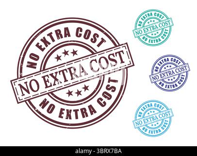 A Free Pricing Approved Stamp Set, Grunge Rubber No Additional Fee Vectors Stock Vector