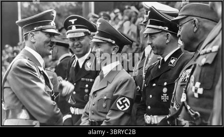 GOEBBELS 1930's Joseph Goebbels at a political rally giving the Nazi ...