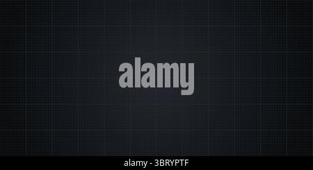 Black blueprint with white technical grid lines, clean and modern layout for technical concepts. Stock vector illustration in flat style. Stock Vector