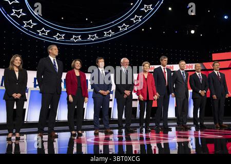 U.S. Sen. John Hickenlooper, D-Colorado, appears at a campaign rally ...