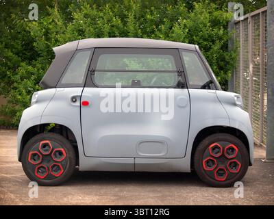 A Citroen Ami, parked up in Rouen Stock Photo