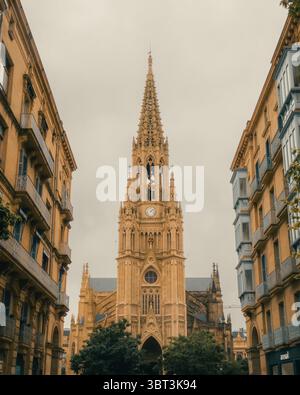 The Cathedral of the Good Shepherd located in the San Sebastian ...