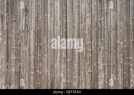 Grey wood background - detail of an old rural gate Stock Photo