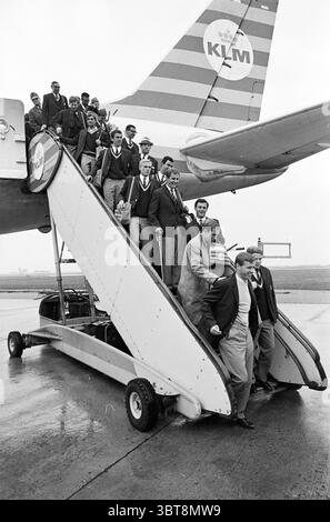 The image captures a classic aircraft from the Golden Age of Aviation ...