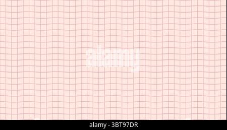 Pastel colored, checkered psychedelic pattern. Vector illustration. Stock Vector