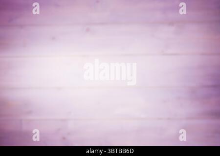 Displaying soft-focus flat design horizontal wooden planks tinted in pastel purple-pink gradient Stock Photo