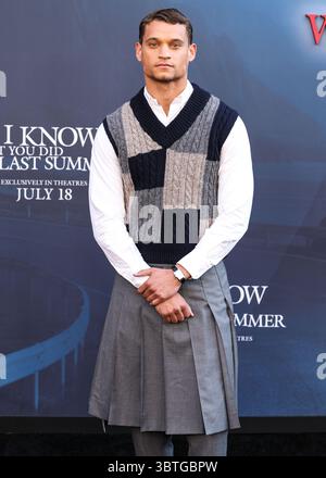 Tyriq Withers arrives at the premiere of "Him" on Wednesday, Sept. 17