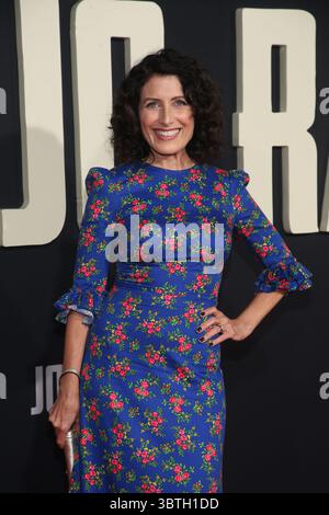 October 15, 2019, La, United States of America: Lisa Edelstein arriving at the premiere of ''Jojo Rabbit'' at Post 43 on October 15, 2019 in Los Angeles, California  (Credit Image: © Famous/Ace Pictures via ZUMA Press) Stock Photo