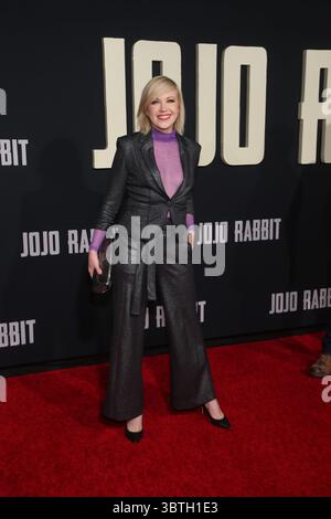 October 15, 2019, La, United States of America: Adrienne Frantz arriving at the premiere of ''Jojo Rabbit'' at Post 43 on October 15, 2019 in Los Angeles, California  (Credit Image: © Famous/Ace Pictures via ZUMA Press) Stock Photo