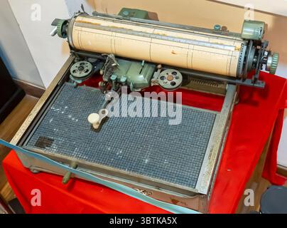 Vintage Chinese typewriter Stock Photo