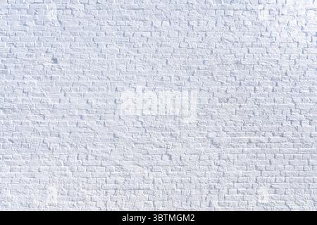 white painted brick wall for background use Stock Photo