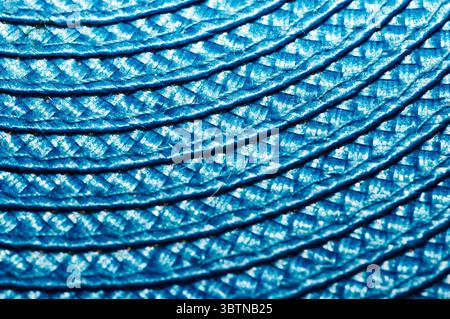 blue and white graphic resource, curved flowing colourful lines in tones of blue Stock Photo