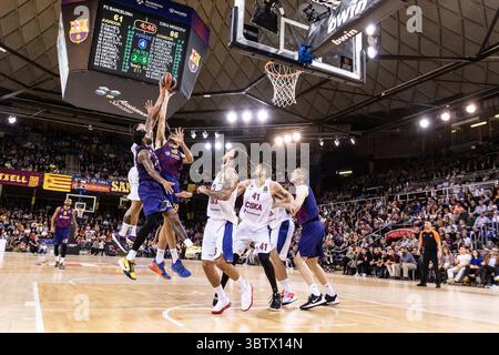 November 29, 2019, Barcelona, Barcelona, Spain: In action during the Turkish Airlines EuroLeague match between  FC Barcelona  and CSKA Moscow at Palau Blaugrana on November 29, 2019 in Barcelona, Spain. (Credit Image: © AFP7 via ZUMA Wire) Stock Photo