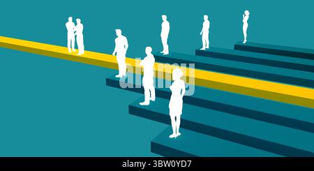 B2B Business to Business Concept as Abstract Stock Photo
