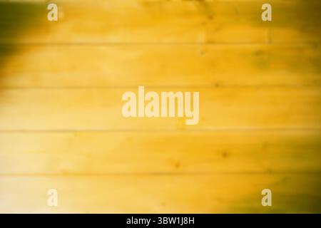 Showing flat design horizontal wooden planks with grain texture, knots, slight vignette, blur Stock Photo