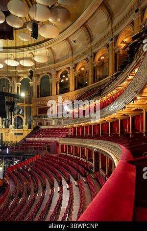 The Royal Albert Hall, London. Interior Stock Photo - Alamy