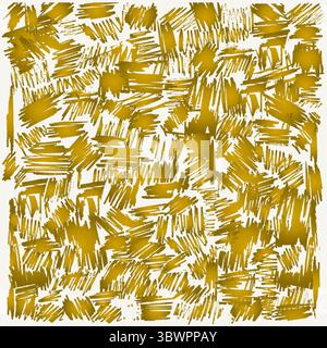 Lines Doodle Pattern - Multiple Colors on Light Background - Handdrawn Illustration Vector - Fifties Stock Vector