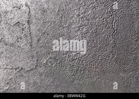 chrome steel surface with copy space. silver metal texture Stock Photo