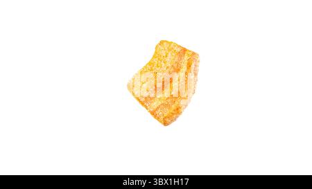 Potato chips, isolated on white background Stock Photo