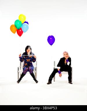 Margaret Cho and Cyndi Lauper photographed in April 2007. (Credit Image ...