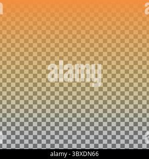 Vertical color gradient. Warm to cool. Transparent grid Vector. Smooth background fade. Stock Vector