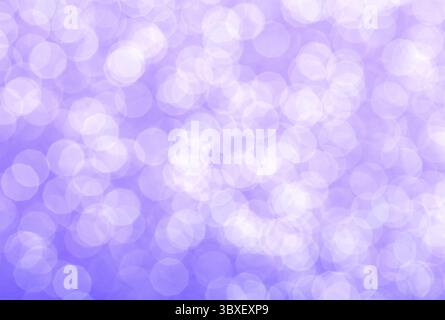 Bright round light bokeh of purple color background Stock Photo
