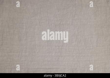 Natural Light Linen Texture. Detailed Closeup vintage old textured fabric burlap, rustic background in tan beige, brown, grey. Canvas Macro Pattern Stock Photo