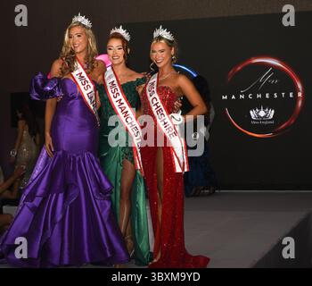 Finalists in the Miss Manchester, Miss Cheshire and Miss Lancashire
