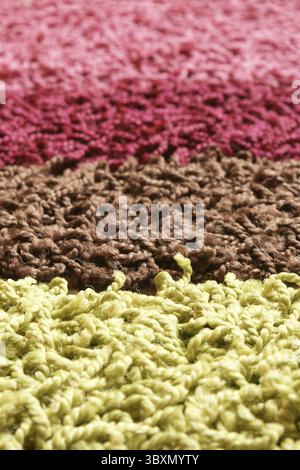 Samples of collection carpet, for backgrounds or textures Stock Photo