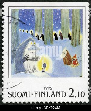 FINLAND - CIRCA 1992: stamp printed by Finland, shows