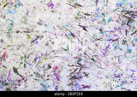 Abstract paint background. Color texture. Brushstrokes of paint. Modern art. Contemporary art. Colorful canvas. Random Watercolor drips. Brush strokes Stock Photo