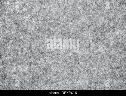 Gray natural felt as background, top view Stock Photo