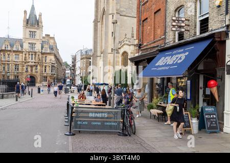 Cambridge city centre,England,UK Stock Photo