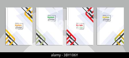 Brochure design, cover modern layout, annual report, poster Stock Vector