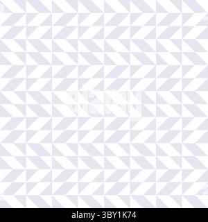 Pastel monochrome abstract geometric quilt pattern. High contrast geometric monochrome patchwork minimal background with triangles. Simple colors - ea Stock Vector