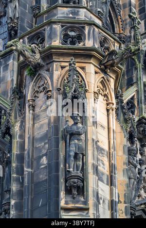 Scott Monument, Edinburgh Sir Walter Scott Stock Photo