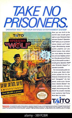 Opération wolf par taito jeu nintendo - Canada Opération wolf par taito jeu nintendo - Canada