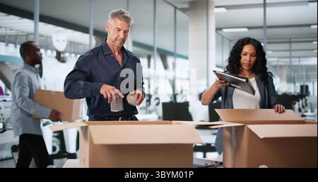The Intelligent Artificial Intelligence And AI Robot Takeover In Office Stock Photo
