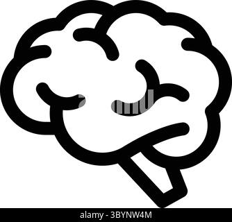 human brains showcase technology and Artificial intelligence Stock Vector