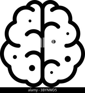 Circuit board designs resembling human brains showcase technology and Artificial intelligence Stock Vector