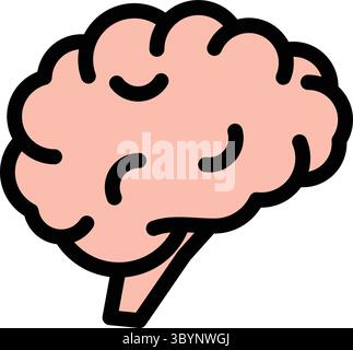 human brains showcase technology and Artificial intelligence Stock Vector