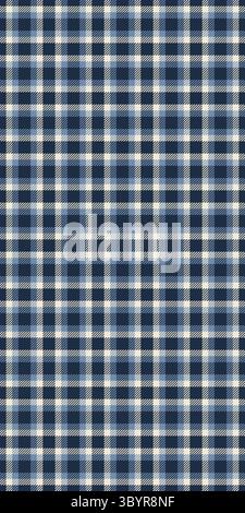 Real background fabric plaid, coat seamless pattern check. Festive vector tartan texture textile in dark and light colors palette. Stock Vector