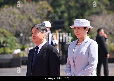 December 31, 2020, JAKARTA, Indonesia: Jakarta (Indonesia), 31/12/2020.- Japan's Emperor Naruhito and Empress Masako attend a wreath laying ceremony at Kalibata national heroes cemetery in Jakarta, Indonesia, 20 June 2023. Emperor Naruhito and Empress Masako will visit Indonesia for seven days, their first official visit abroad since their accession. (Japón) (Credit Image: © Adek Berry/POOL via ZUMA Press Wire) Stock Photo