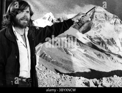 Reinhold messner 1980 hi-res stock photography and images - Alamy
