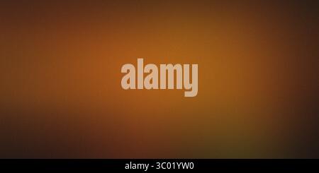 Black dark brown copper sepia red orange gold yellow beige wavy abstract background. Color gradient ombre. Rough grain grainy noise. Geometric. Wave Stock Photo