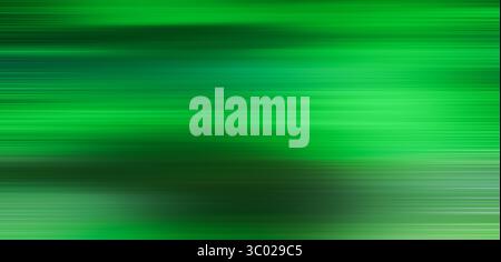 Surreal multicolored light trails stripped . Green glowing shiny lines effect background. Luminous white lines of speed. Light glowing effect. Light Stock Photo