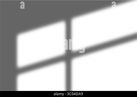 A smooth, blurred shadow effect creating a gentle curve against a stark white backdrop, suggesting light and form. Stock Vector
